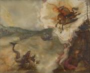 Hans von Aachen und auf der Reckseite die Entfesselung der Winde durch Aeolus oil on canvas